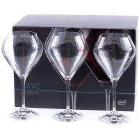 Набор бокалов для вина 6 штук 620 мл Bohemia Bravo 40817