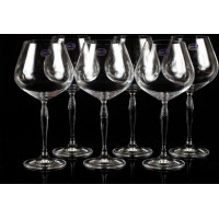 Набор бокалов для вина 6 штук 570 мл Bohemia Keira 40837