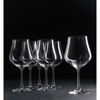Набор бокалов для вина 6 штук 600 мл Bohemia Tulipa 40894 600