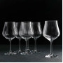 Набор бокалов для вина 6 штук 600 мл Bohemia Tulipa optic 40894/600