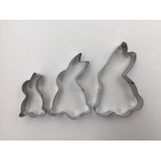 Набор форм для печенья и пряников Пасхальные кролики 3 штуки   cерия ProCooking PEM_484