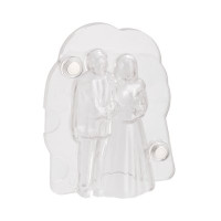 Форма для шоколада 3D Жених и невеста 10,4х4,7х13 см  cерия ProCooking PEM_406