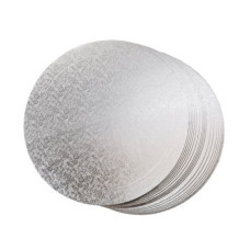 Подложка для торта круглая упаковка 20 штук  золотого и серебряного цвета диаметр 300 мм cерия ProCooking PEM_222