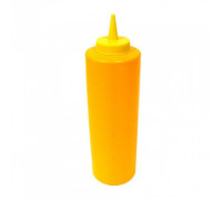 Бутылка пластиковая для соусов FoREST 720 мл желтая 517202 FD