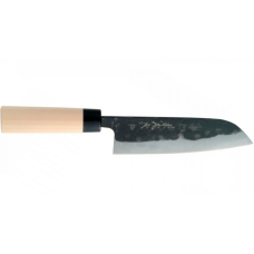 Нож Сантока лезвие 165 мм дамасская сталь с односторонней заточкой KANEYOSHI Yaxell Япония 30568_FD