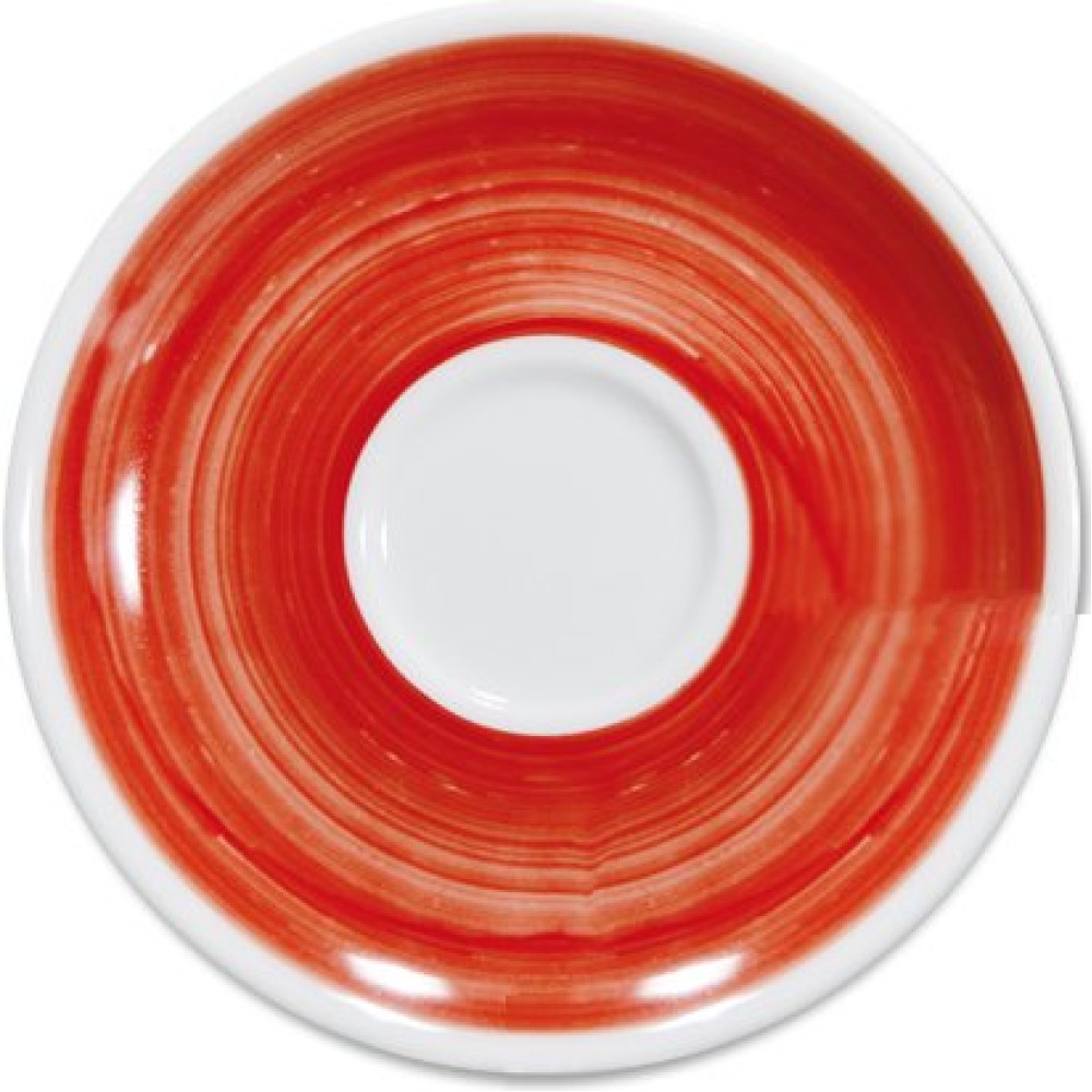Блюдце Millecolori Hand Painted Red 14,5 см для серій "Verona/Torino/Bari/Palermo" Ancap 34411_FD