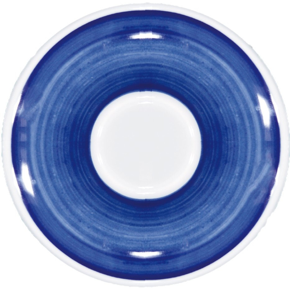 Блюдце Millecolori Hand Painted Blue 14,5 см для серій "Verona/Torino/Bari/Palermo" Ancap 34413_FD