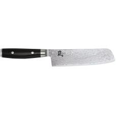 Нож Накири дамасская сталь длина лезвия 180 мм Yaxell Япония 36004_FD
