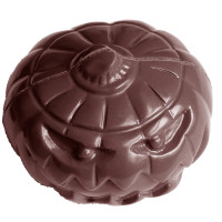 Форма для шоколада поликарбонатная "тыква" 35х27 мм h 17 мм, 3х8 шт./8,5 г 1496 CW_FD