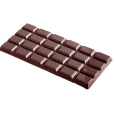 Форма для шоколаду полікарбонатна Плитка класика 80 г 2110 CW_FD