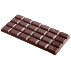 Форма для шоколада поликарбонатная Шоколадная плитка 108 г 2162 CW_FD
