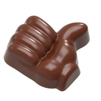 Форма для шоколаду полікарбонатна "лайк" 33х23 мм, h13 мм, 3х6 шт./8,4 г 1631 CW_FD