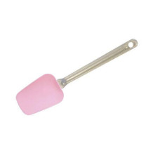 Кондитерская силиконовая лопатка розовая 25,5 см Silikomart ACC028/RO_FD