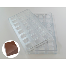 Модуль для шоколада "Диагональ" 3х8 шт./8 г  (24х24х14,50 мм) Chocolate World 1559 CW_FD