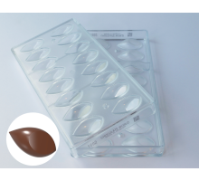 Модуль для шоколада "Кнелли" 2х8 шт./7 г  (45,5х25х12,5 мм) двойной Chocolate World 1692 CW_FD