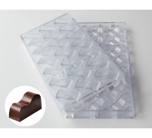 Модуль для шоколаду "Автор: Сергіо Шідомі" 3х7 шт/10 г (40х15х20 мм) Chocolate World 1757 CW_FD