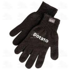 Перчатки для очищения картофеля,черные Paderno 48518-01_FD