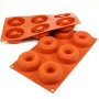 Форма силиконовая Silikomart Италия Donuts d=75-25 мм h=28 мм Donuts FD