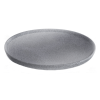 Тарелка круглая 20 см, цвет светло-серый, серия " Granit" (глянцевая глазировка) G.Benedikt G1X2120_FD