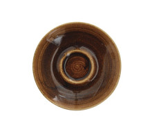 Блюдце  11,8 см  цвет Cinnamon Brown серия "MONOCHROME" Churchill MOVCESS1_FD