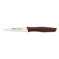 Нож для чистки Arcos Испания Nova 10 см зубчатый коричневый 188618 FD