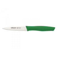 Нож для чистки Arcos Испания Nova 10 см зубчатый зеленый 188611 FD