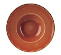 Тарелка для пасты 24,5 см серия "Stonecast Spiced Orange" Churchill SSOSVWBM1_FD