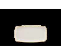 Тарелка прямоугольная 29,5х15 см серия "Stonecast White Speckle" Churchill SWHSOP111_FD