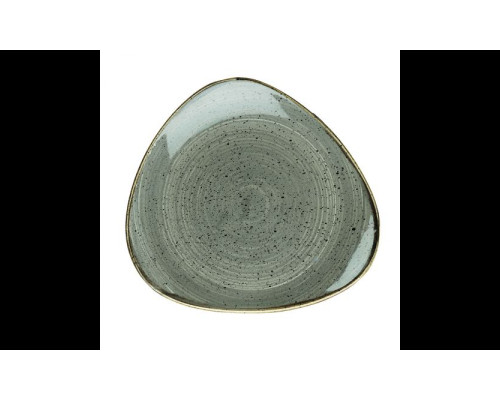 Тарілка трикутна 26,5 см серія "Stonecast Peppercorn Grey" Churchill SPGSTR101_FD