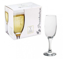 Набор бокалов для шампанского Bistro 190мл 6шт Pasabahce 44419