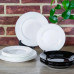 Столовый сервиз 18 пр. Plumi Black&White Luminarc