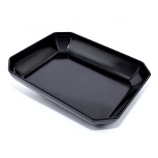 Блюдо восьмиугольное из меламина черного цвета, 2800 мл, 305 * 254 * 50 мм PNK_549