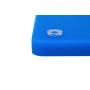 Доска разделочная HDPE с желобом, 400 * 300 * 18 мм, 4 противоскользящих ножек, синяя PNK_205