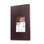 Двусторонняя разделочная доска LDPE, 500 * 300 * 20 мм, коричневая профессиональная доска для нарезки и разделки PNK_216