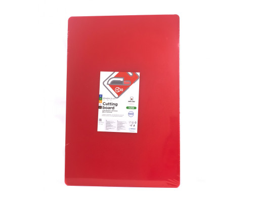 Двостороння обробна дошка LDPE, 600 * 400 * 13 мм, червона професійна дошка для нарізки і обробки