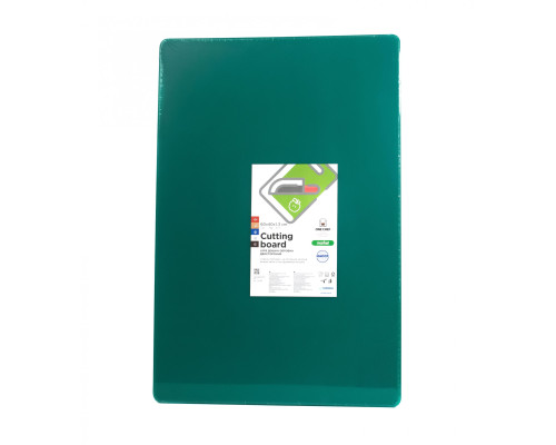 Двостороння обробна дошка LDPE, 600 * 400 * 13 мм, зелена професійна дошка для нарізки і обробки Двостороння обробна дошка LDPE, 600 * 400 * 13 мм, зелена професійна дошка для нарізки і обробки