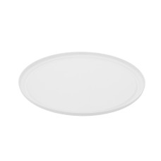 Блюдо для выкладки круглое поликарбонат 38.5 см белое PNK_667