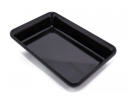 Блюдо для викладки продуктів з меламіну (300 * 190 * 55 мм), чорне YourBar PNK_573