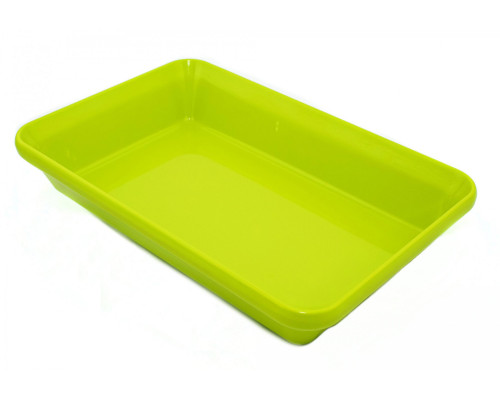 Блюдо для викладки продуктів з меламіну (300 * 190 * 55 мм), зелене YourBar PNK_576