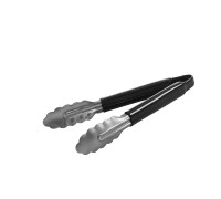 Щипцы универсальные 24 см с ПВХ покрытием на ручке, черные  PNK_1056