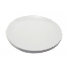 Тарелка подставная круглая 23 см белая PNK_699