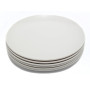 Тарелка сервировочная круглая 28 см белая PNK_701